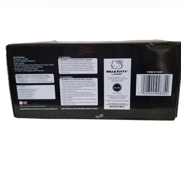 🚘NIB Hello Kitty Remote Control Racing Car - Picture 6 of 7